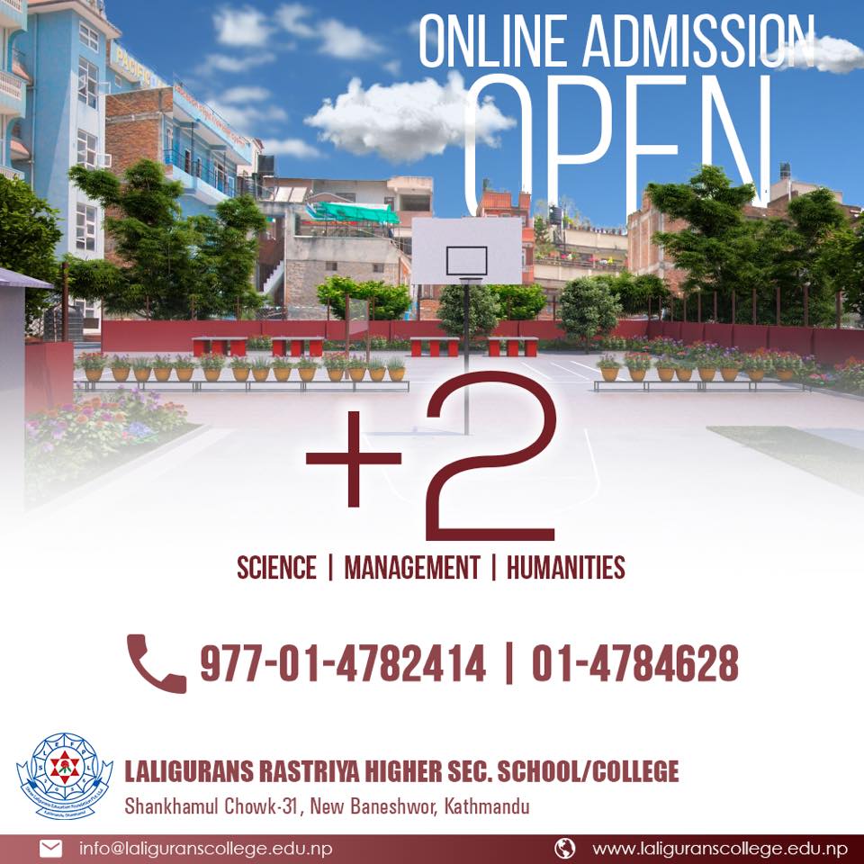 ADMISSION OPEN for +2